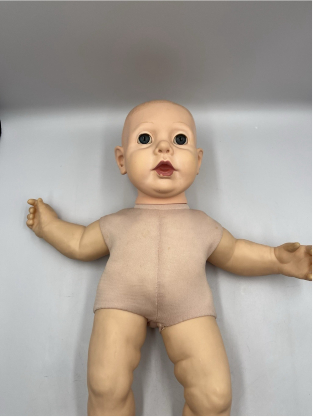 VTG 1984 Newborn Real Baby Doll Weighted 19" J Turner Hasbro Original Vintage.